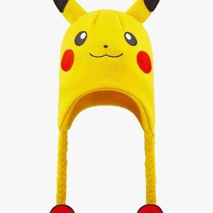 Yellow Pikachu Kids Beanie Hat new condition smoke free home